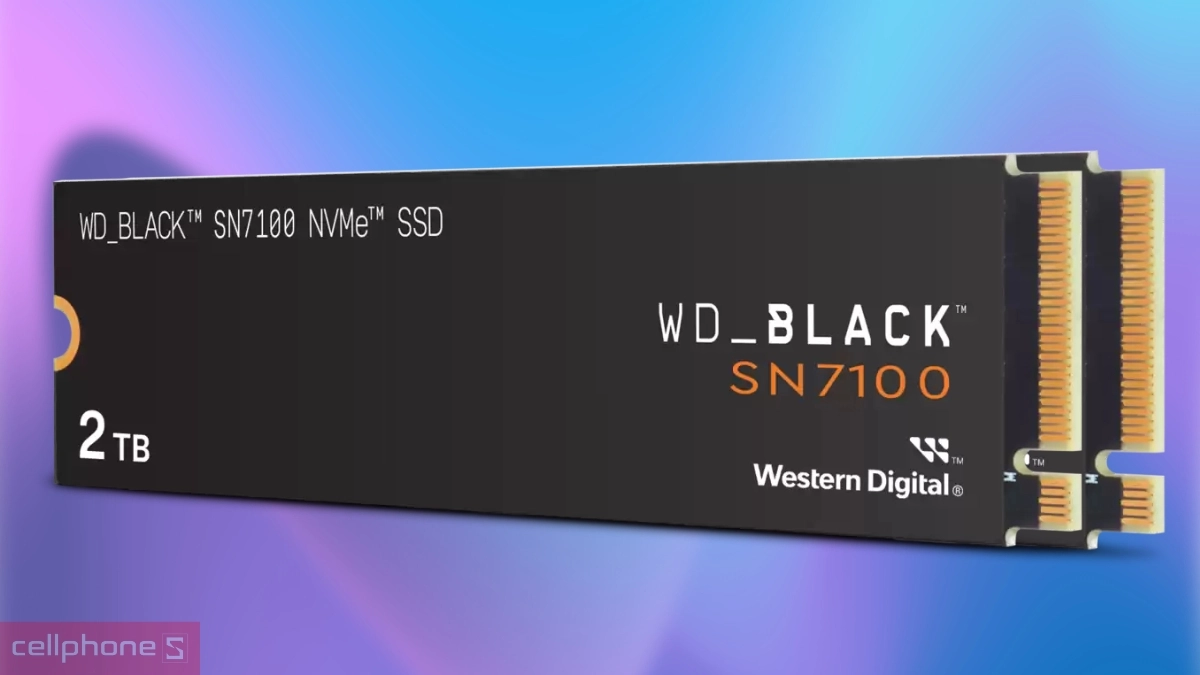 Tốc độ đọc - ghi của ổ cứng SSD WD SN7100 NVMe PCIe Gen4 X4 M.2 2280 2TB