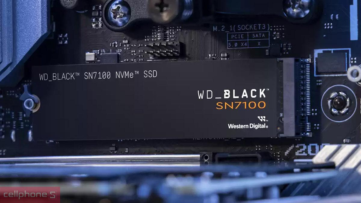 Phân loại ổ cứng SSD WD SN7100 NVMe PCIe Gen4 X4 M.2 2280 4TB