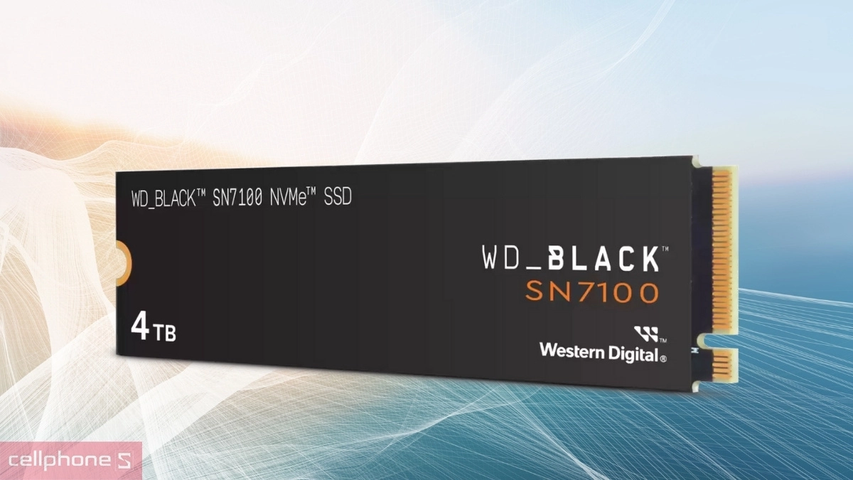 Tốc độ đọc - ghi của ổ cứng SSD WD SN7100 NVMe PCIe Gen4 X4 M.2 2280 4TB