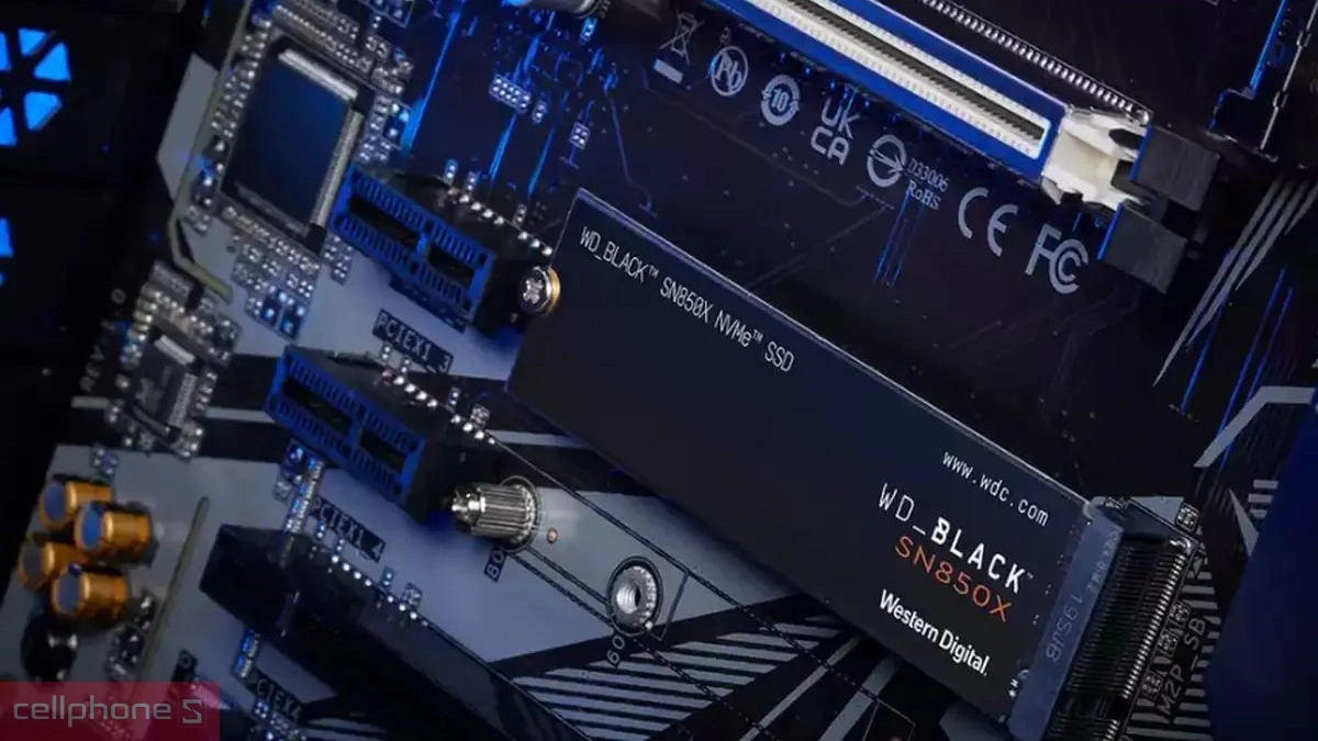 Dung lượng ổ cứng SSD WD SN850X NVMe PCIe Gen4 x4 M.2 2280 1TB