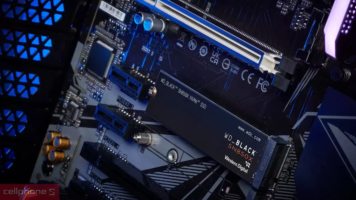 Tốc độ đọc ghi ấn tượng của ổ cứng SSD WD SN850X NVME PCIe Gen4 X4 M.2 2280 2TB