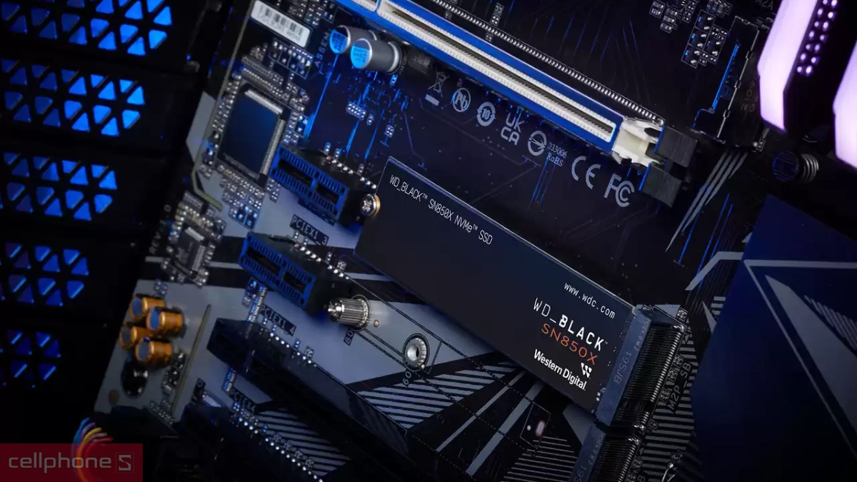 Định dạng SSD tiên tiến của ổ cứng SSD WD SN850X NVMe PCIe Gen4 x4 M.2 2280 4TB