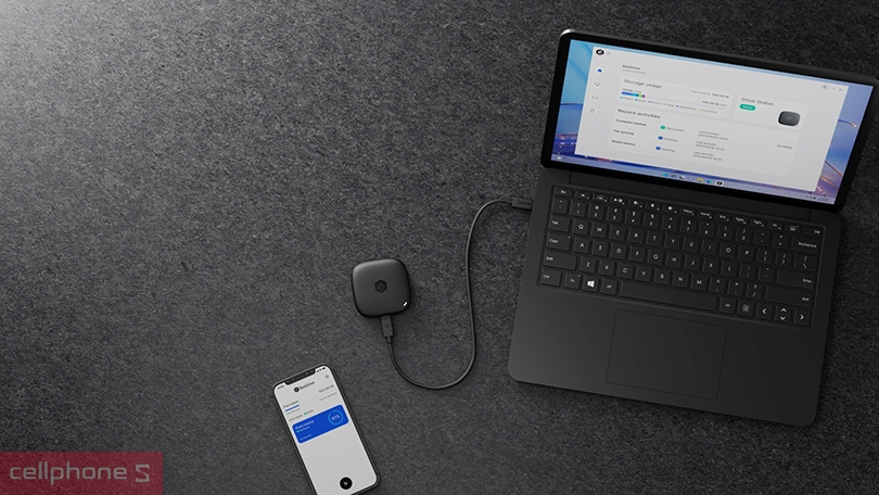 ổ cứng di động SSD Synology Beedrive USB-C 3.2 gen 2 1TB