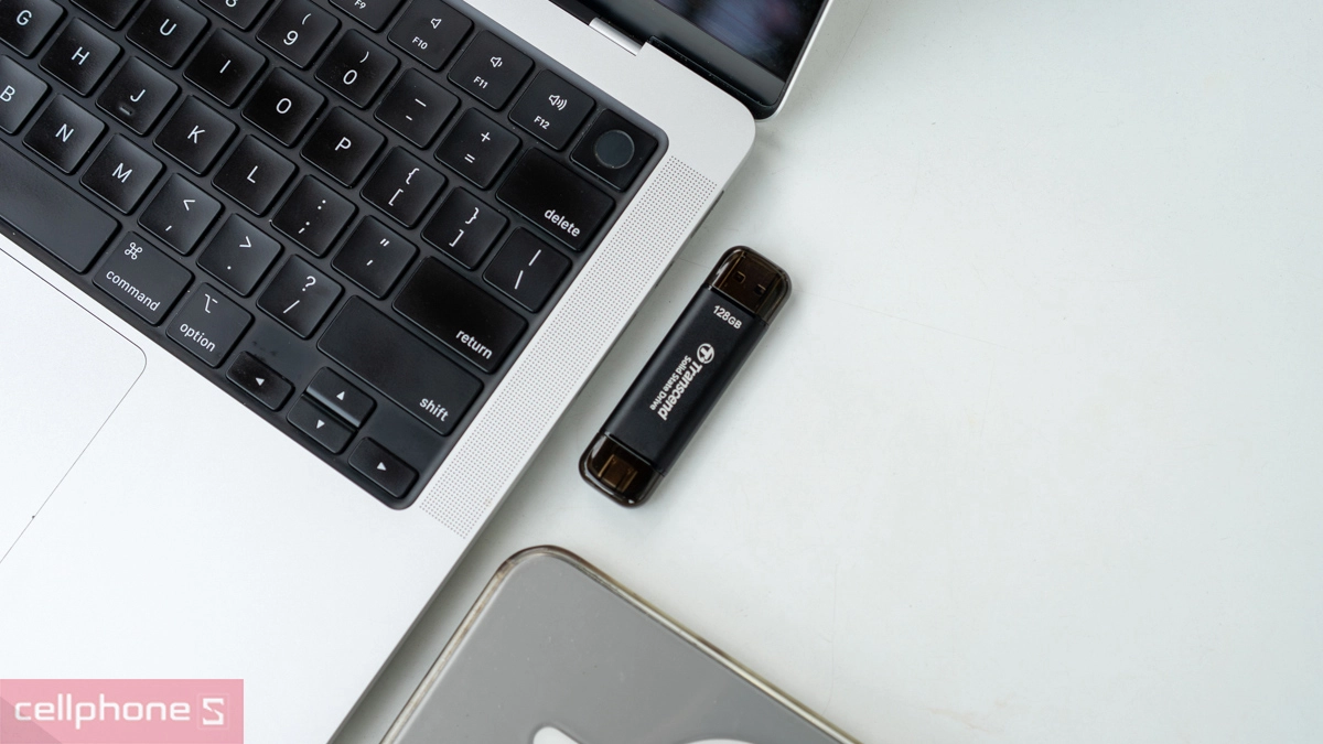 Dung lượng ổ cứng di động SSD Transcend ESD310C 1050MBS 128GB