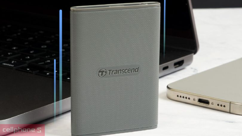 Tốc độ ổ cứng di động SSD Transcend ESD360C 2000MBS 2TB