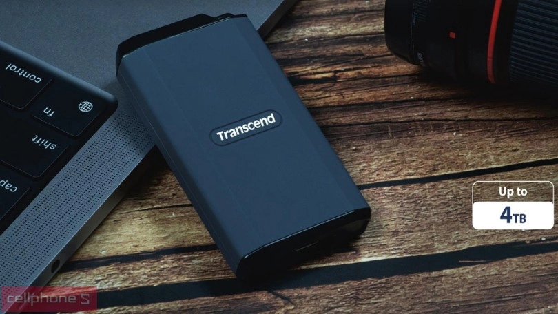 Tốc độ ổ cứng di động SSD Transcend ESD410C 2000MBS 4TB
