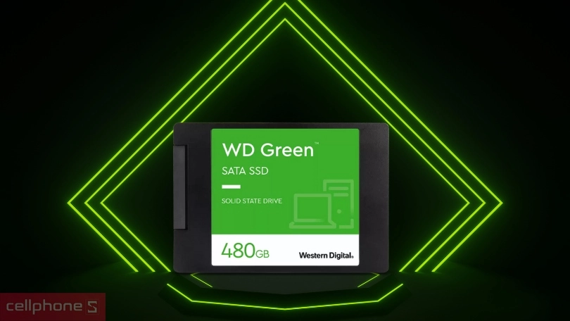 Ổ cứng SSD WD Green 480GB 2.5 inch SATA III WDS480G3G0A