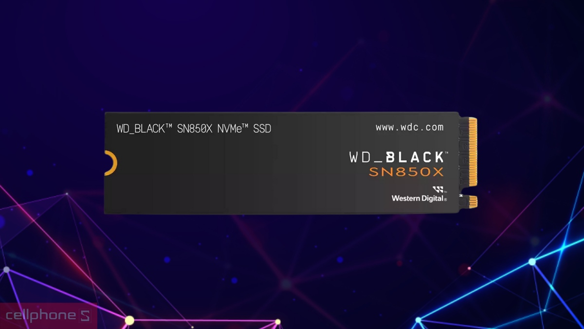 Chuẩn kết nối M.2 PCIe Gen4 x4, giao tiếp tốc độ cao