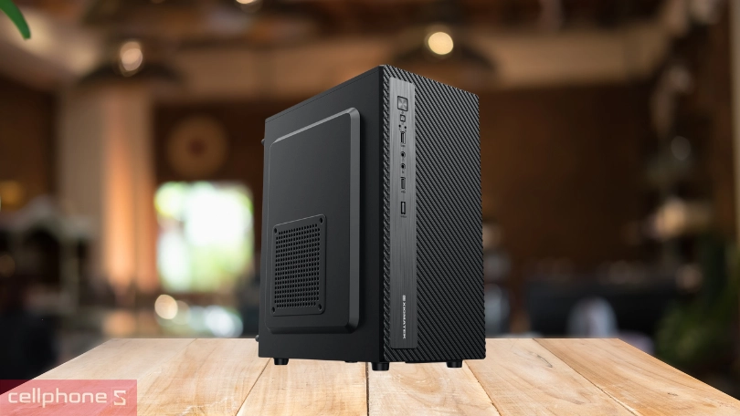 Nâng cấp linh hoạt với không gian case rộng rãi, cổng kết nối đa dạng