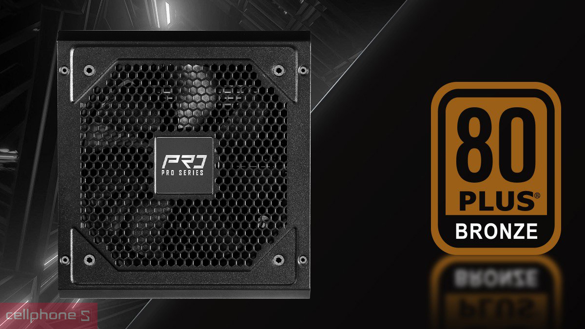 Chứng nhận nguồn máy tính ASRock PRO-750B 750W