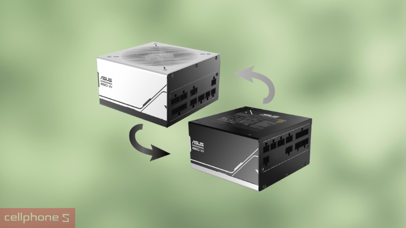 Thiết kế nguồn máy tính Asus Prime 850W