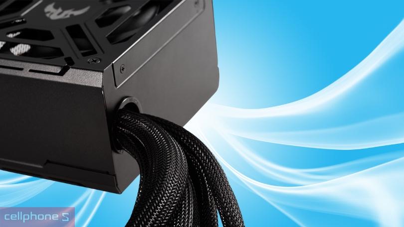 Nguồn máy tính Asus TUF Gaming 650W - Cung cấp năng lượng ổn định, hoạt động êm ái