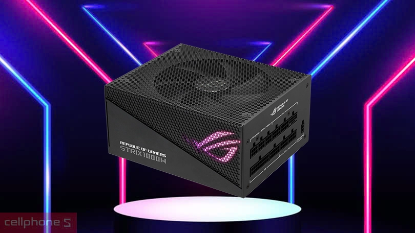 Quạt - Độ ồn của nguồn máy tính Asus ROG Strix 1000W Aura Edition