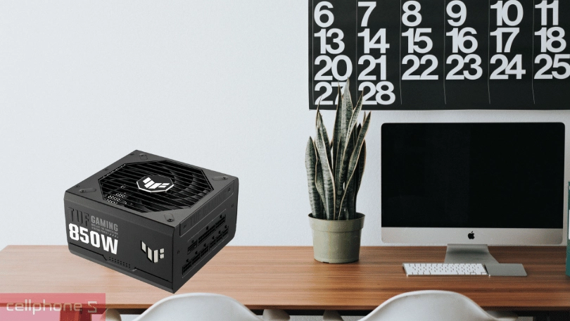 Nguồn máy tính Asus TUF Gaming 850W - Thiết kế PCB hạn chế bụi bẩn
