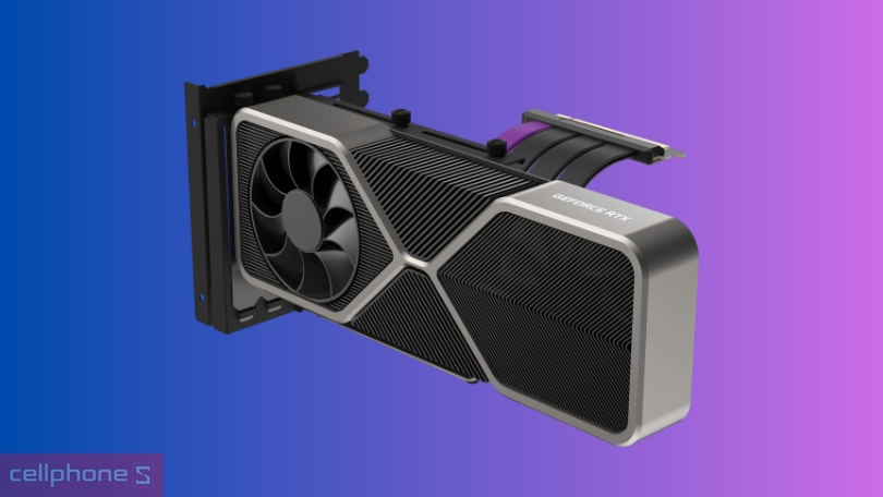 Kit dựng VGA Cooler Master Universal Vertical GPU Holder Kit With Riser (PCIE 4.0) - Linh kiện không thể thiếu dành cho PC gaming