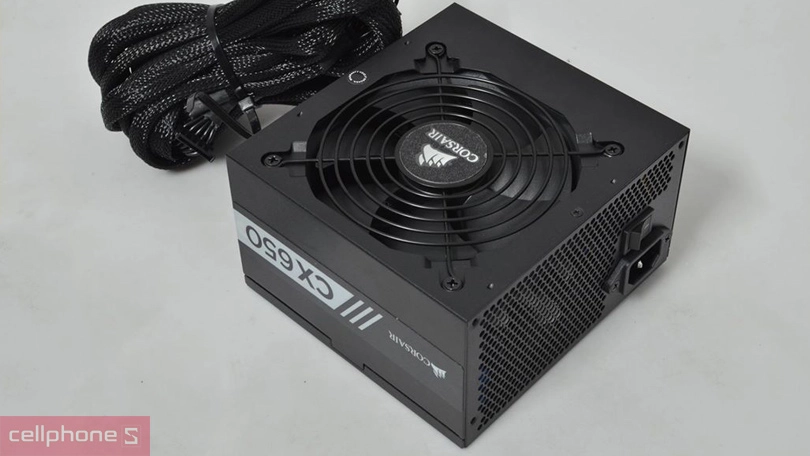 Nguồn máy tính Corsair CX650 – Hoạt động êm ái, tiết kiệm điện năng