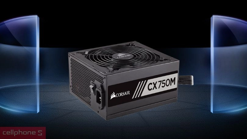 Nguồn máy tính Corsair CX750 - Tản nhiệt tốt, hoạt động bền bỉ