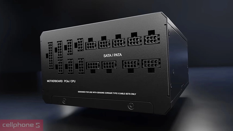 Nguồn máy tính Corsair RM1000X Shift - Năng lượng vượt trội, làm mát hiệu quả