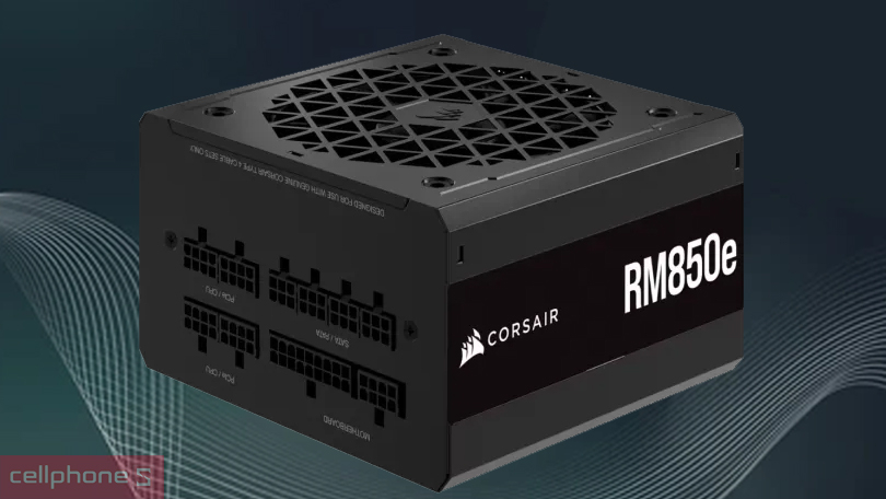 Nguồn máy tính Corsair RM850E ATX 3.0 - Duy trì nguồn điện mạnh mẽ, ổn định cho PC