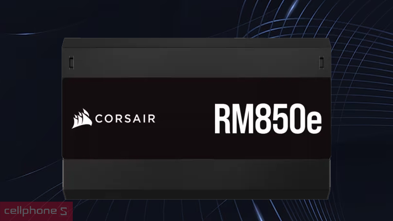 Nguồn máy tính Corsair RM850E ATX 3.0 - Duy trì nguồn điện mạnh mẽ, ổn định cho PC