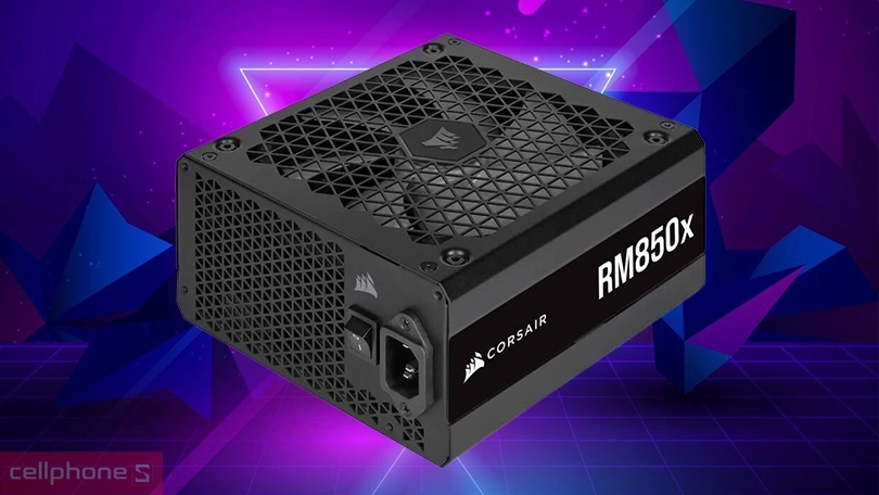 Nguồn máy tính Corsair RM850X 2021 - Công suất mạnh mẽ, tản nhiệt hiệu quả