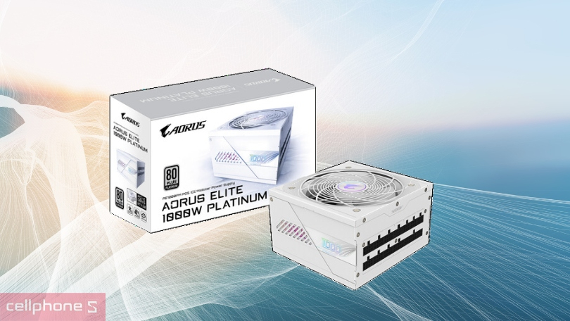 Nguồn máy tính GIGABYTE AORUS ELITE P1000W ICE 80Plus Platinum GP-AE1000PM PG5 ICE