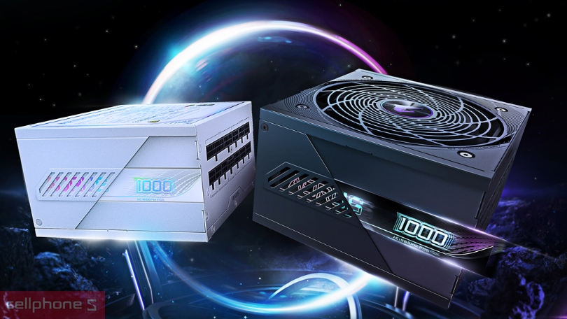Nguồn máy tính GIGABYTE AORUS ELITE P1000W ICE 80Plus Platinum GP-AE1000PM PG5 ICE