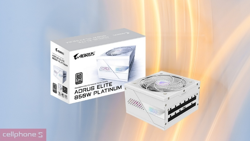 Quạt, độ ồn của nguồn máy tính Gigabyte Aorus Elite P850W 80 Plus Platinum