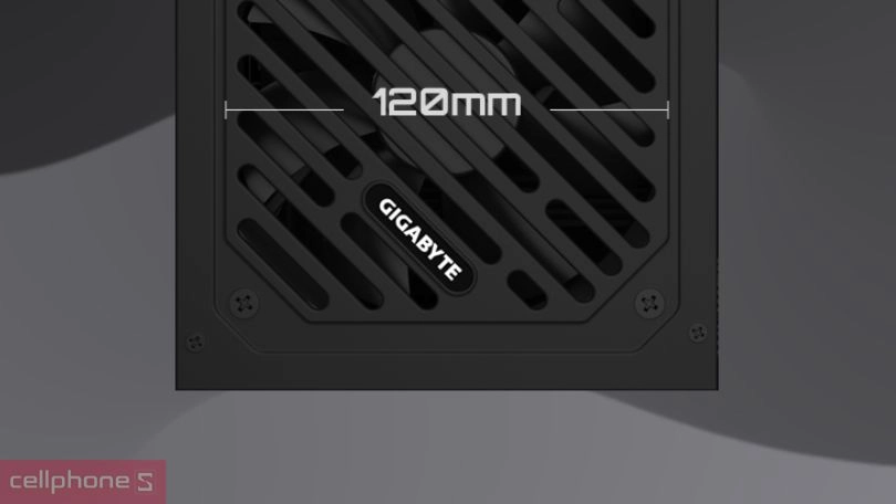 Quạt, độ ồn của nguồn máy tính Gigabyte P550SS 80 Plus Silver