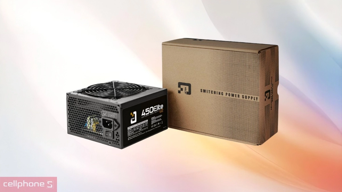 Công suất nguồn máy tính JETEK 450 ELITE V2 450W