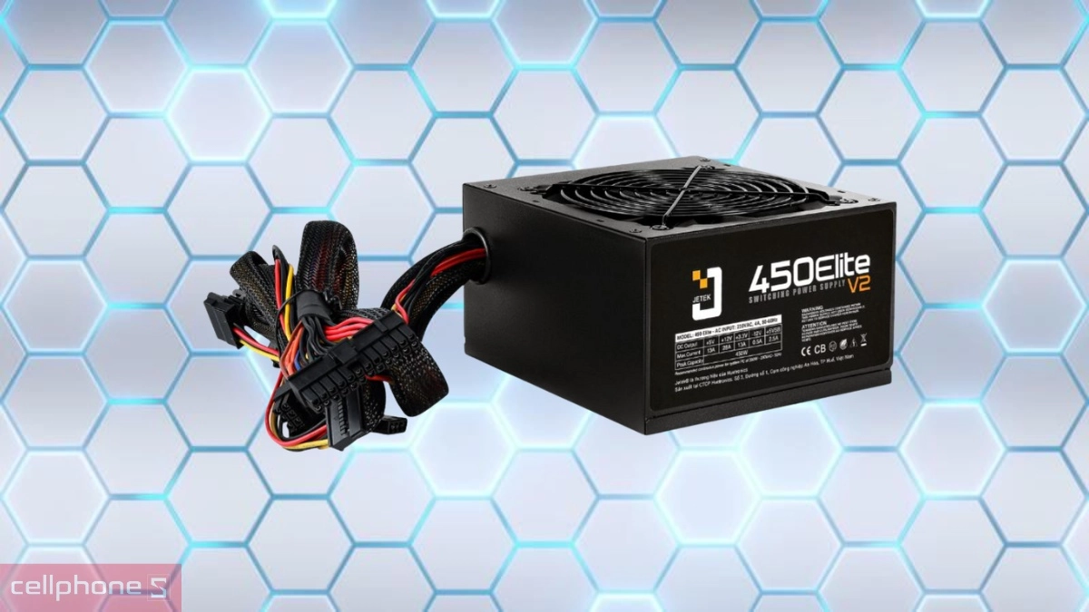 Chứng nhận nguồn máy tính JETEK 450 ELITE V2 450W