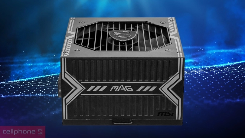 Nguồn máy tính MSI MAG A750BN PCIE5 750W: thiết kế thông minh, hiệu suất đáng nể