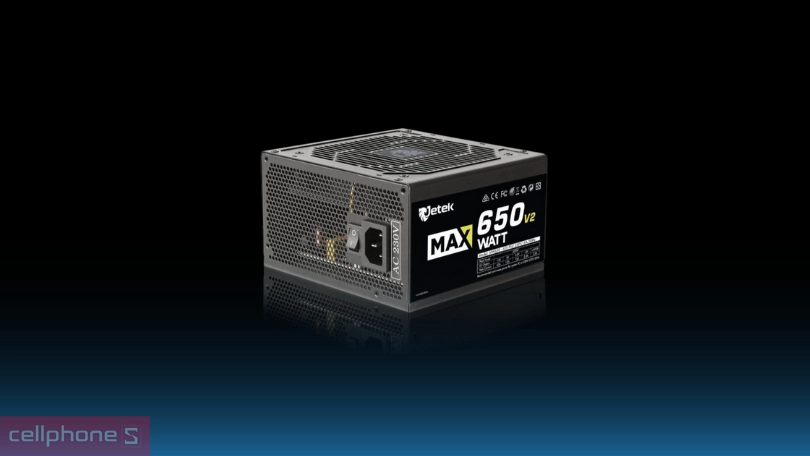 Nguồn máy tính Jetek MW650 V2 650W - Hiệu suất cao, hoạt vận hành ổn định