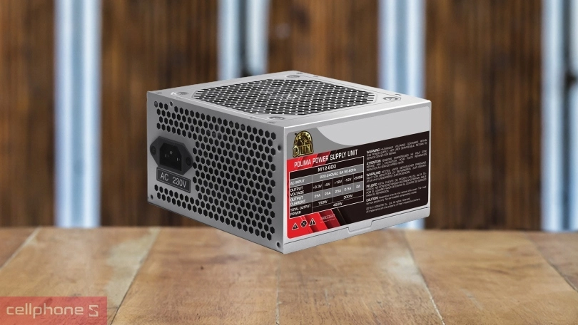 Nguồn máy tính Xigmatek Polima M12-600 200W - Thiết kế chắc chắn cho hiệu suất vượt trội