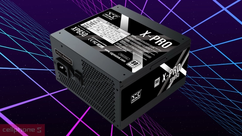 Nguồn máy tính Xigmatek X-PRO XP650 600W – Mạnh mẽ, nguồn năng lượng tối ưu