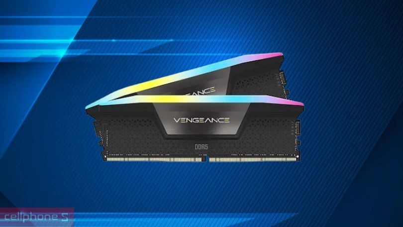 RAM Corsair VENGEANCE RGB DDR5 6000MHz 64GB – Sức mạnh vượt trội cho dàn PC