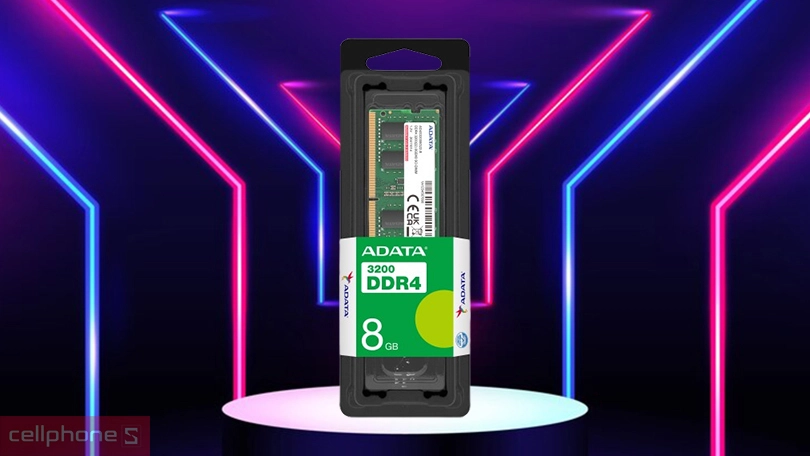 Dung lượng RAM laptop ADATA 3200Mhz DDR4 8GB