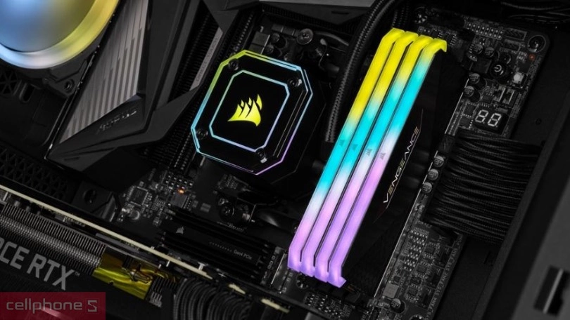 RAM Corsair Vengeance RGB RS DDR4 3200Mhz 16GB - Dung lượng lớn, băng thông cực rộng