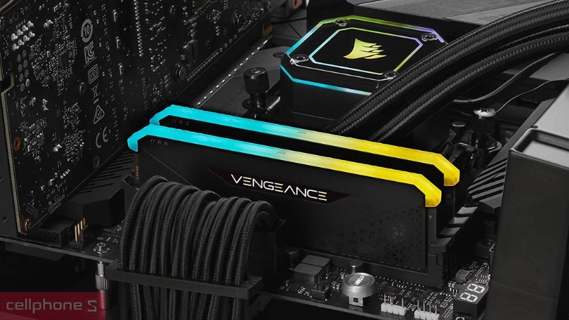 RAM Corsair Vengeance RGB RS DDR4 3200Mhz 16GB - Dung lượng lớn, băng thông cực rộng