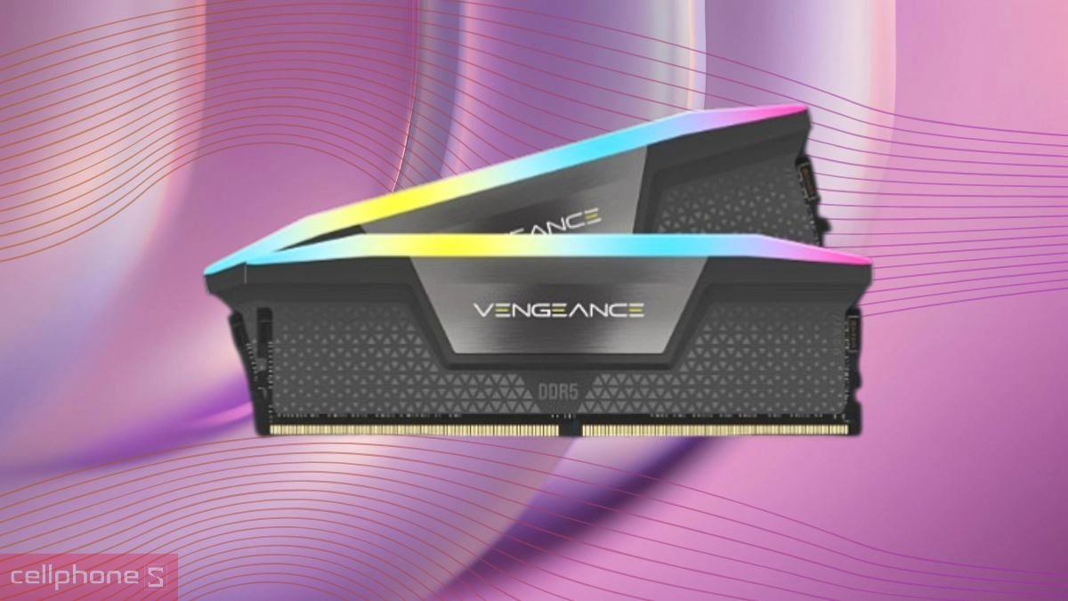 Hiệu suất RAM PC CORSAIR VENGEANCE RGB DDR5 16GB 6000MHZ