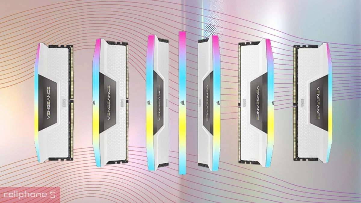 Công nghệ RAM PC CORSAIR VENGEANCE RGB DDR5 16GB 6000MHZ