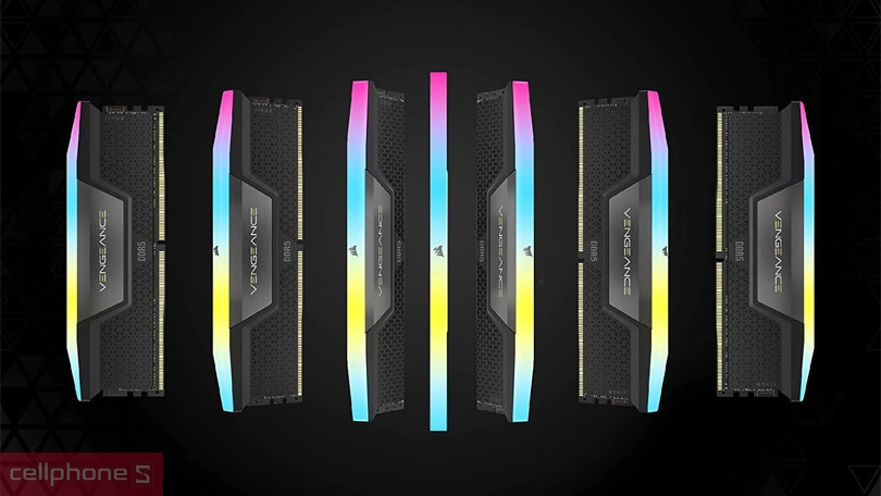 Ram Corsair Vengeance RGB DDR5 6000MHz 32GB