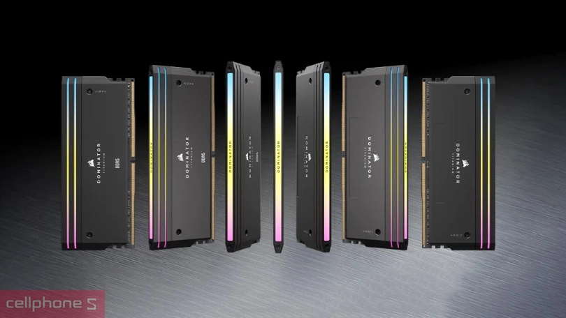 RAM Corsair Dominator Titanium RGB DDR5 6400MT/S 64GB – Giải phóng tiềm năng tối đa