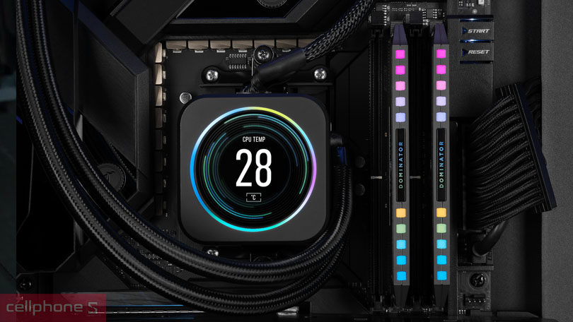 RAM Corsair Dominator Platinum RGB DDR5 6000MHz 32GB – Xử lý đa nhiệm đỉnh cao