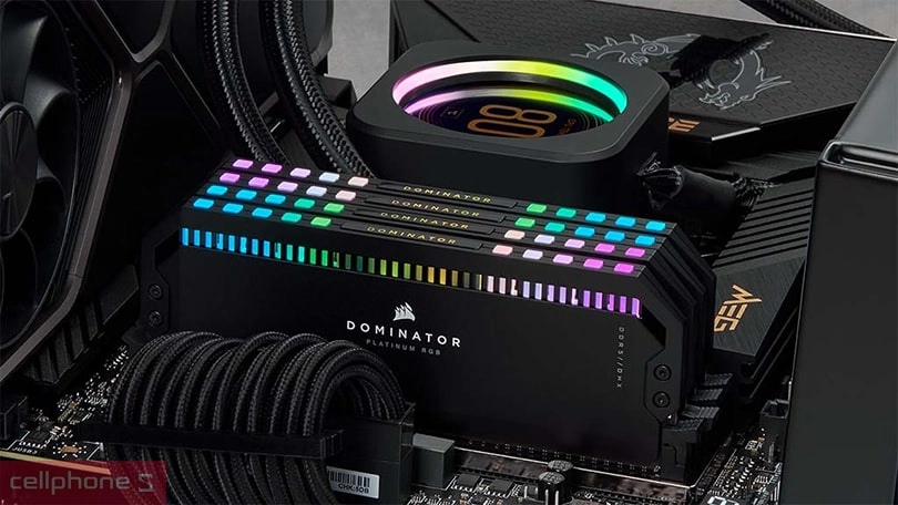 RAM Corsair Dominator Platinum RGB DDR5 5200MHz 64GB - Tối ưu hiệu suất cho PC