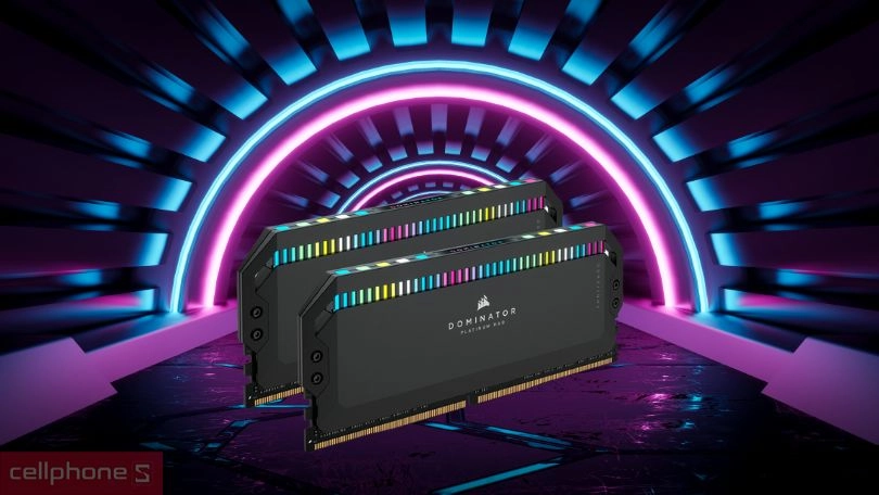 RAM Corsair Dominator Platinum RGB DDR5 6200MHZ 32GB - Nâng tầm hiệu suất