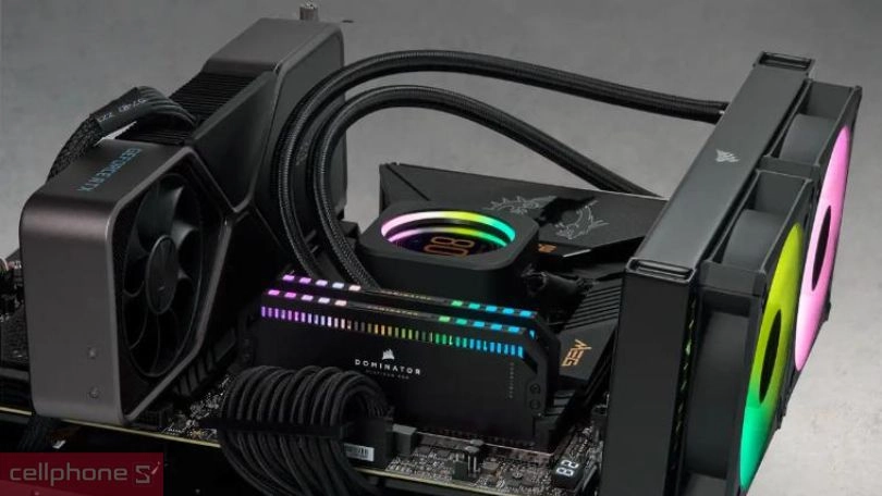 RAM Corsair Dominator Platinum RGB DDR5 6200MHZ 32GB - Nâng tầm hiệu suất