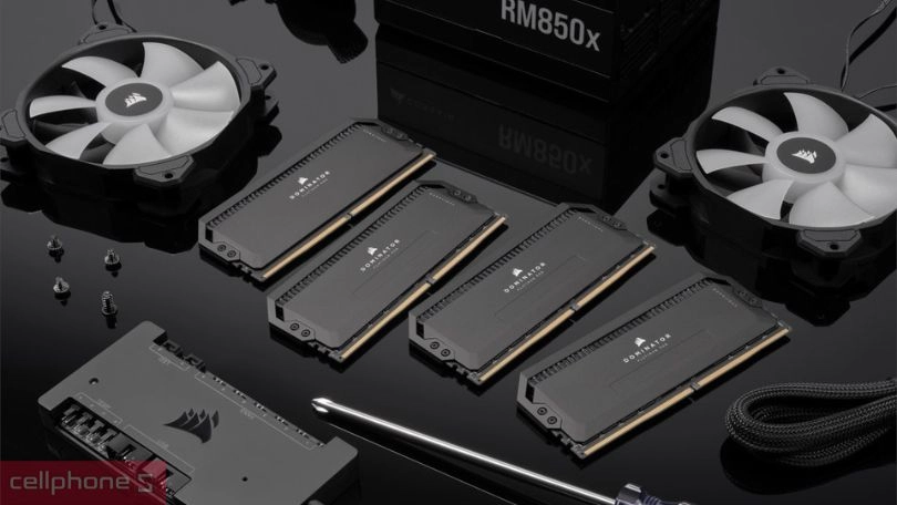 RAM Corsair Dominator Platinum RGB DDR5 6200MHZ 32GB - Nâng tầm hiệu suất