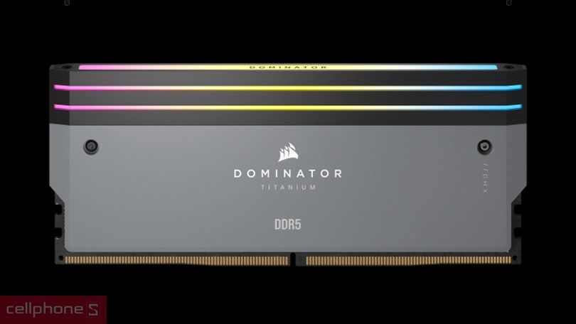 RAM Corsair Dominator Titanium RGB DDR5 6000MT/s 32GB - Hỗ trợ đa nhiệm mượt mà