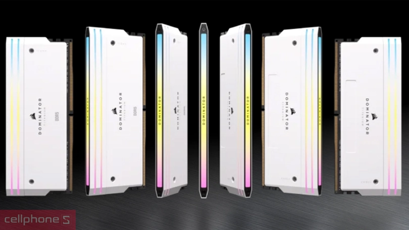 RAM Corsair Dominator Titanium RGB DDR5 7200MT/s 32GB - Hỗ trợ đa nhiệm mượt mà